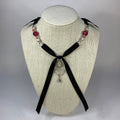 Beaded Bow Necklace