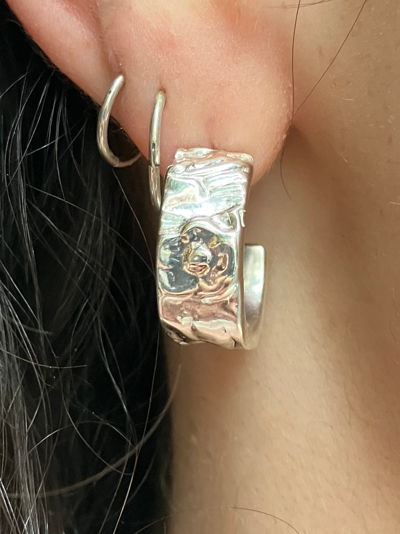 Blostm Hoop Earrings